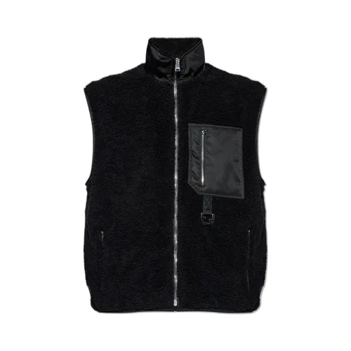 Turtleneck Zip-Up Vest