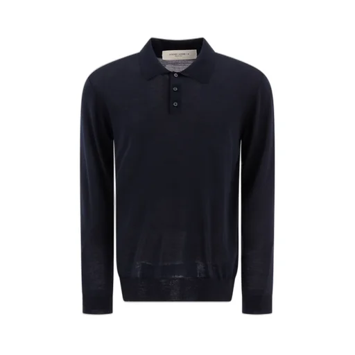 Long-Sleeved Polo Shirt