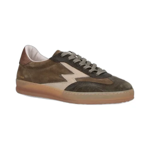 Lightning-Bolt Lace-Up Sneakers