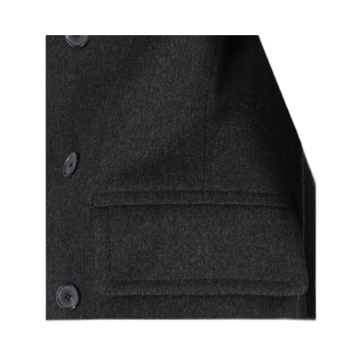 Double-Breasted Long Coat