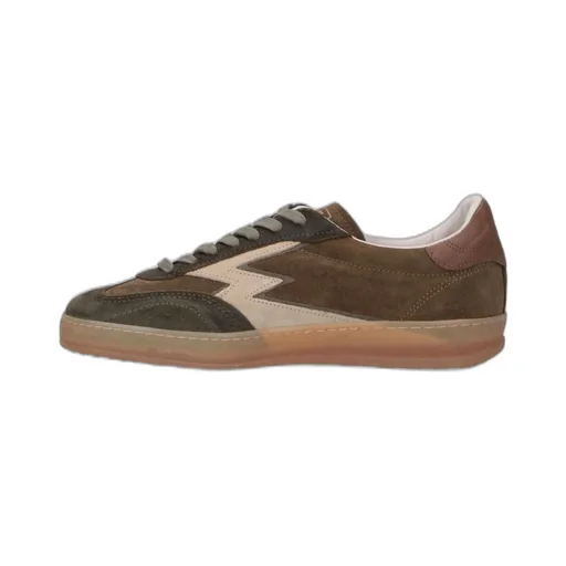 Lightning-Bolt Lace-Up Sneakers
