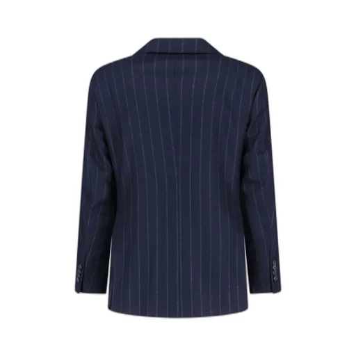 Pinstriped Long Sleeved Suit