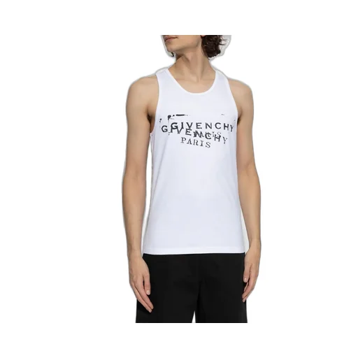 Logo Stamp Printed Tank Top