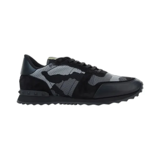 Rockrunner Camouflage-Printed Lace-Up Sneakers