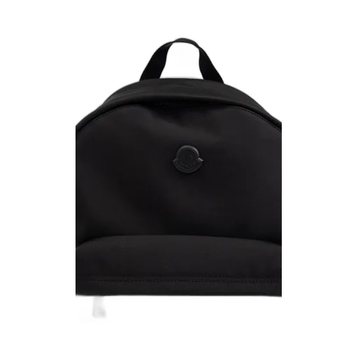 Logo Patch Zipped Backpack