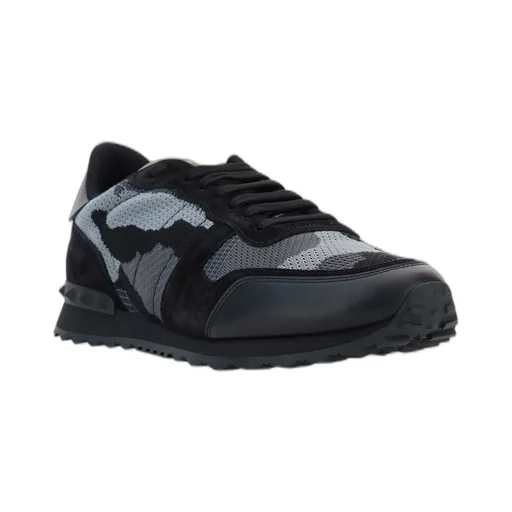 Rockrunner Camouflage-Printed Lace-Up Sneakers