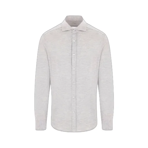 Button-Up Long-Sleeved Shirt