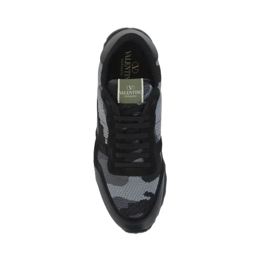 Rockrunner Camouflage-Printed Lace-Up Sneakers