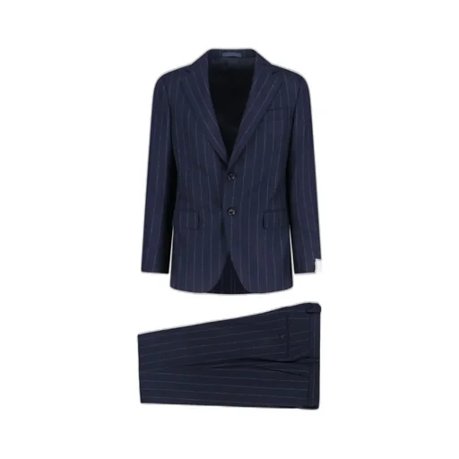 Pinstriped Long Sleeved Suit