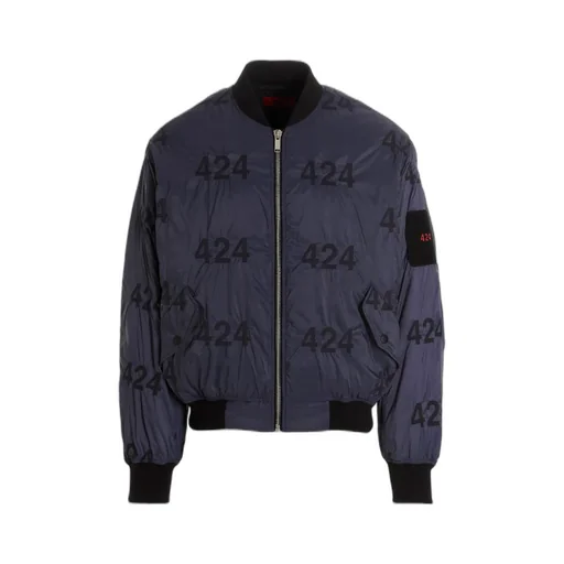 Reversible Emblem Bomber Jacket