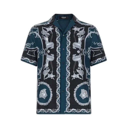 Baroque Printed Short-Sleeved Shirt