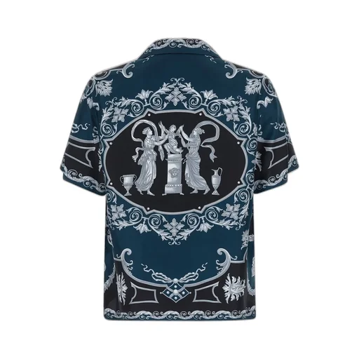 Baroque Printed Short-Sleeved Shirt