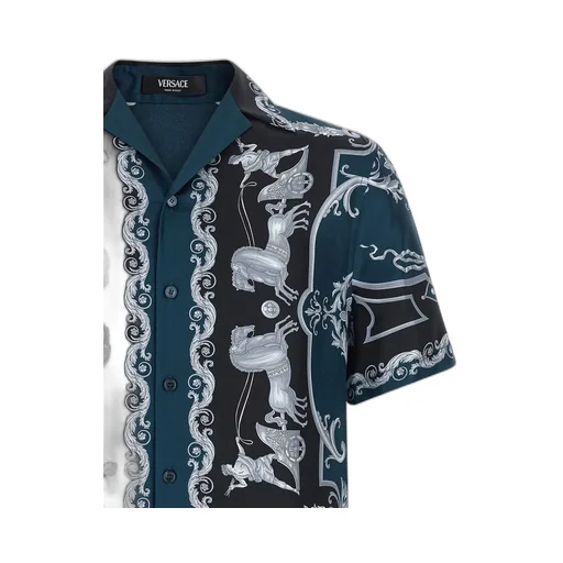 Baroque Printed Short-Sleeved Shirt