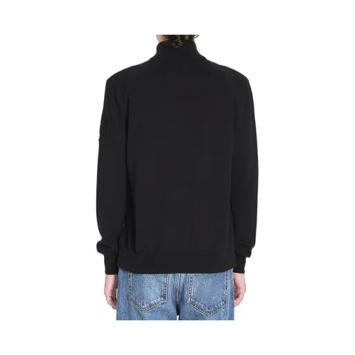 Padded Zip-Up Cardigan