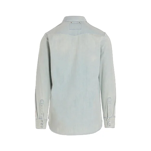 Logo Patch Buttoned Shirt