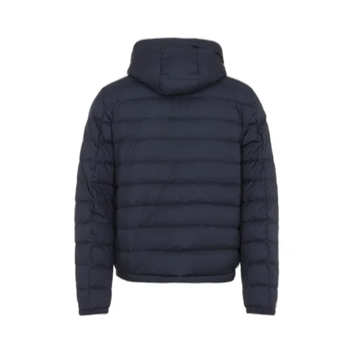 Logo Patch Zip-Up Hooded Jacket