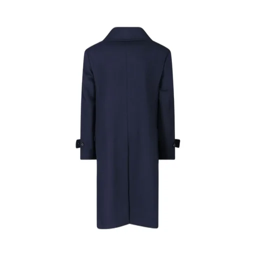 Double-Breasted Long Sleeved Coat