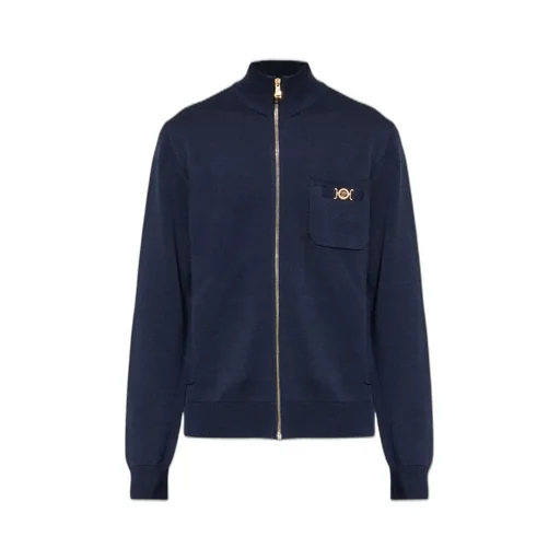 Medusa Zipped Cardigan
