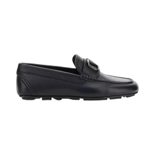 Vlogo Plaque Slip-On Loafers