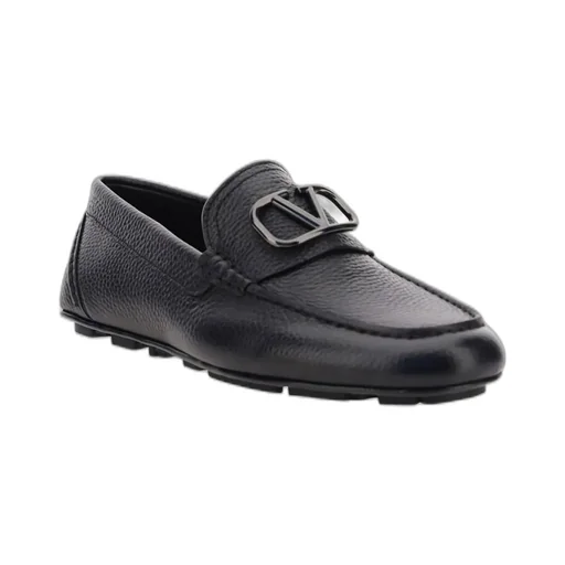 Vlogo Plaque Slip-On Loafers