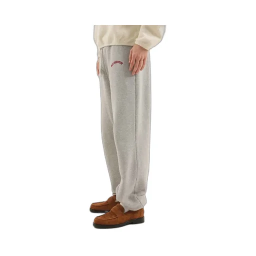 Embroidered Drawstring Pants