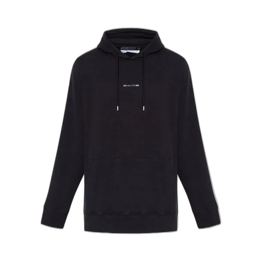 Logo Printed Drawstring Hoodie