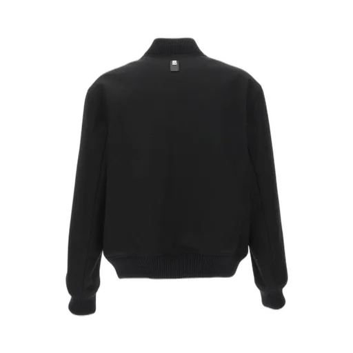 Logo Printed Varsity Jacket