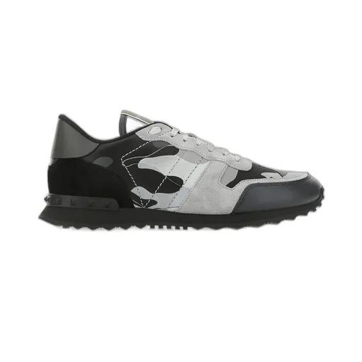 Rockstud Rockrunner Camouflage Lace-Up Sneakers