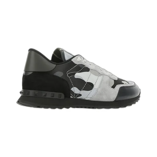 Rockstud Rockrunner Camouflage Lace-Up Sneakers