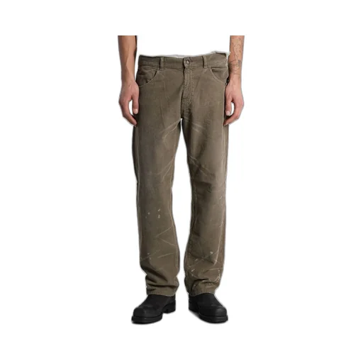 Mid-Rise Straight-Leg Jeans