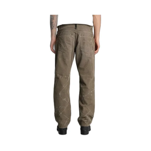 Mid-Rise Straight-Leg Jeans