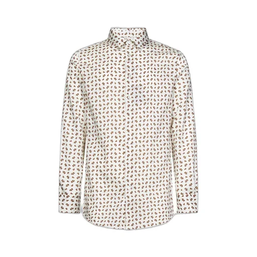 Buttoned Long-Sleeved Shirt