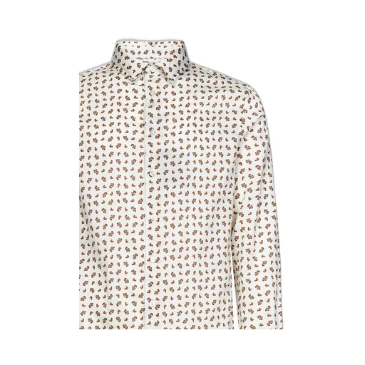 Buttoned Long-Sleeved Shirt