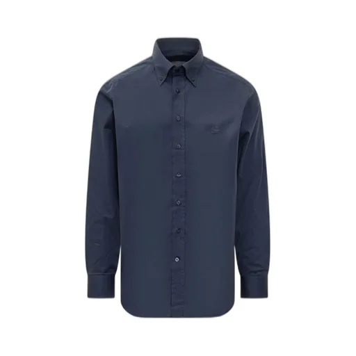 Button-Down Long-Sleeved Shirt