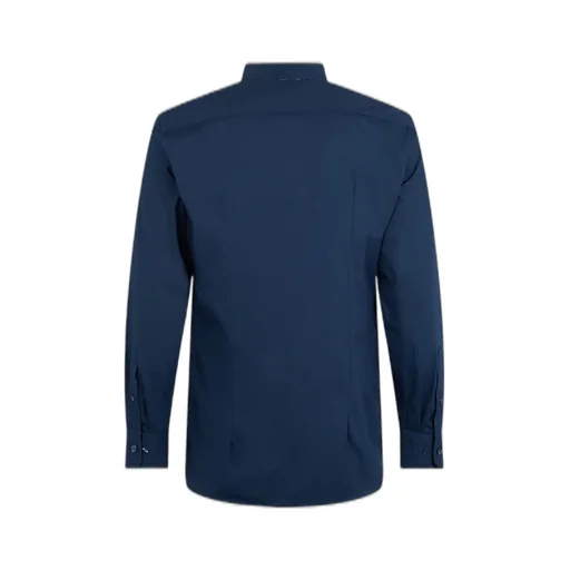 Logo Embroidered Collared Button-Up Shirt