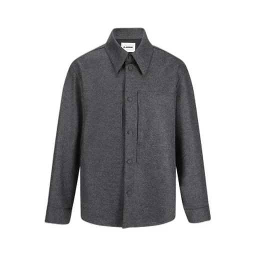 Buttoned Long-Sleeved Shirt