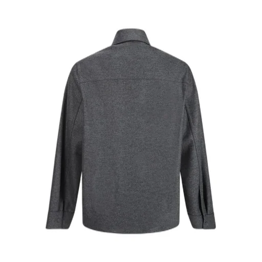 Buttoned Long-Sleeved Shirt