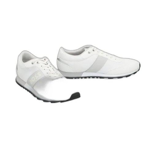 Logo Printed Panelled Sneakers