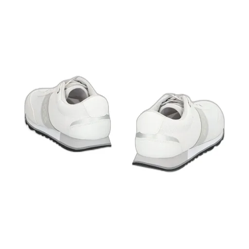 Logo Printed Panelled Sneakers