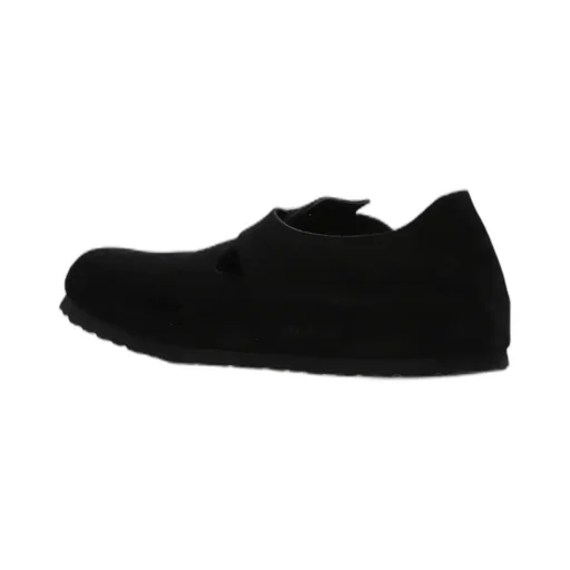 London Bs Buckle Detailed Flat Shoes