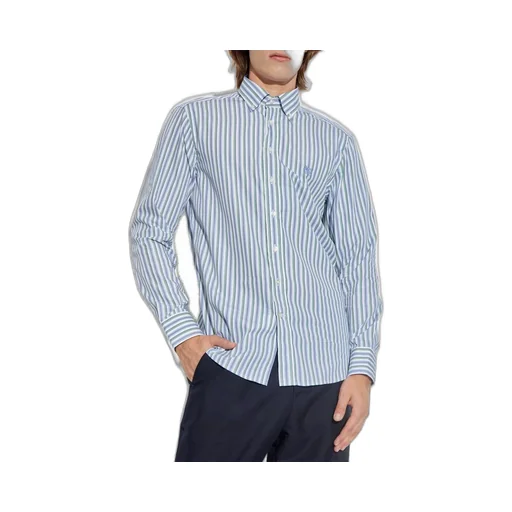 Pegaso Embroidered Striped Shirt