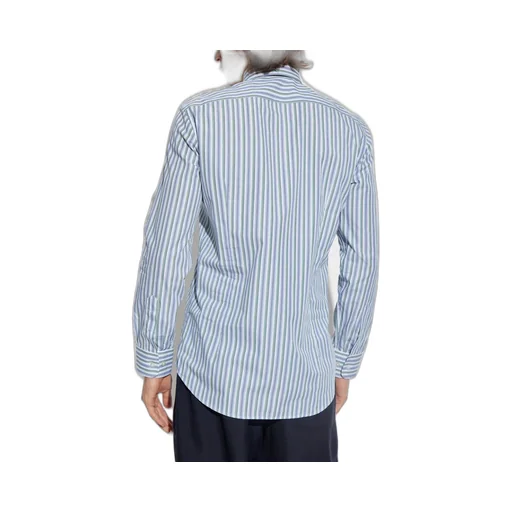 Pegaso Embroidered Striped Shirt