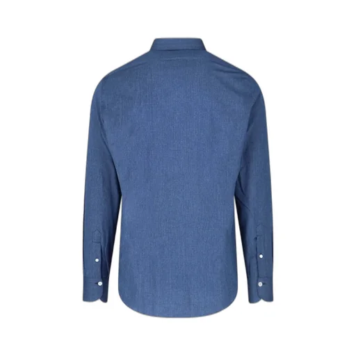 Micro-Check Buttoned Shirt