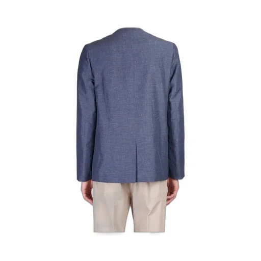 Single Breasted V-Neck Blazer