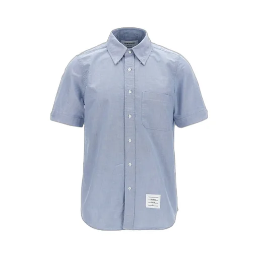 Short Sleeved Buttoned Shirt