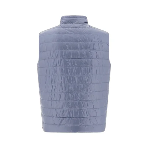 Zipped Quilted Reversible Down Gilet