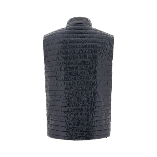 Zipped Quilted Reversible Down Gilet