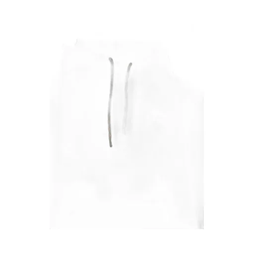 Checked Drawstring Hoodie