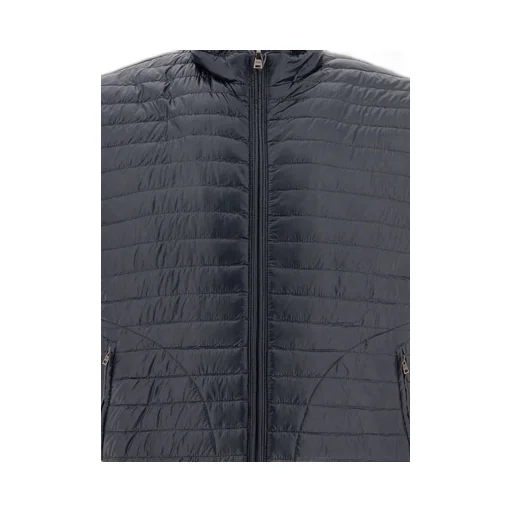 Zipped Quilted Reversible Down Gilet