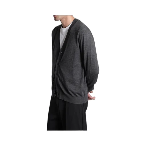 Buttoned Long Sleeved Cardigan